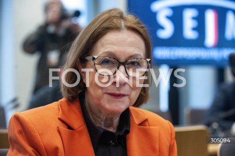  25.02.2026 WARSZAWA<br />POSIEDZENIE SEJMOWEJ KOMISJI PRAW CZLOWIEKA I SPRAWIEDLIWOSCI<br />N/Z ANNA MILCZANOWSKA<br /> 