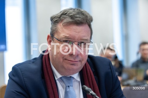  25.02.2026 WARSZAWA<br />POSIEDZENIE SEJMOWEJ KOMISJI PRAW CZLOWIEKA I SPRAWIEDLIWOSCI<br />N/Z MICHAL WOJCIK<br /> 