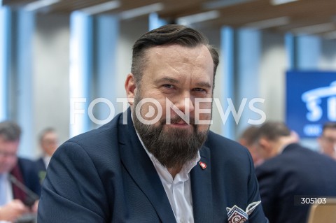  25.02.2026 WARSZAWA<br />POSIEDZENIE SEJMOWEJ KOMISJI PRAW CZLOWIEKA I SPRAWIEDLIWOSCI<br />N/Z DOMINIK JASKOWIEC<br /> 