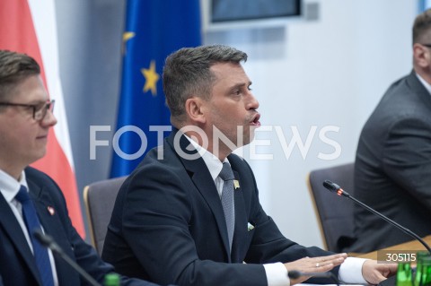  25.02.2026 WARSZAWA<br />POSIEDZENIE SEJMOWEJ KOMISJI PRAW CZLOWIEKA I SPRAWIEDLIWOSCI<br />N/Z PAWEL SLIZ<br /> 