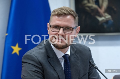  25.02.2026 WARSZAWA<br />POSIEDZENIE SEJMOWEJ KOMISJI PRAW CZLOWIEKA I SPRAWIEDLIWOSCI<br />N/Z MICHAL WOS<br /> 