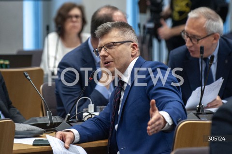 Posiedzenie sejmowej Komisji Sprawiedliwości i Praw Człowieka w Warszawie