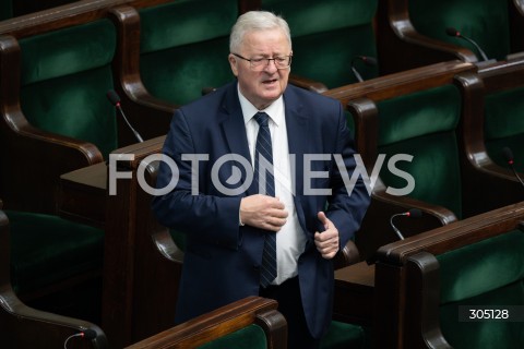  26.02.2026 WARSZAWA<br />POSIEDZENIE SEJMU<br />EXPOSE MINISTRA SPRAW ZAGRANICZNYCH<br />N/Z CZESLAW SIEKIERSKI<br />FOT. MARCIN BANASZKIEWICZ/FOTONEWS  