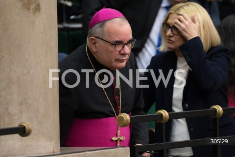  26.02.2026 WARSZAWA<br />POSIEDZENIE SEJMU<br />EXPOSE MINISTRA SPRAW ZAGRANICZNYCH<br />N/Z ARCYBISKUP ANTONIO GUIDO FILIPAZZI<br />FOT. MARCIN BANASZKIEWICZ/FOTONEWS  