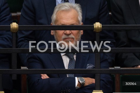  26.02.2026 WARSZAWA<br />POSIEDZENIE SEJMU<br />EXPOSE MINISTRA SPRAW ZAGRANICZNYCH<br />N/Z ALEKSANDER KWASNIEWSKI<br />FOT. MARCIN BANASZKIEWICZ/FOTONEWS  