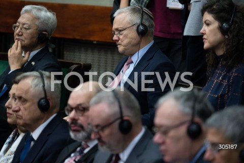  26.02.2026 WARSZAWA<br />POSIEDZENIE SEJMU<br />EXPOSE MINISTRA SPRAW ZAGRANICZNYCH<br />N/Z THOMAS ROSE<br />FOT. MARCIN BANASZKIEWICZ/FOTONEWS  