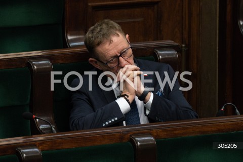  26.02.2026 WARSZAWA<br />POSIEDZENIE SEJMU<br />EXPOSE MINISTRA SPRAW ZAGRANICZNYCH<br />N/Z ROBERT TELUS<br />FOT. MARCIN BANASZKIEWICZ/FOTONEWS  
