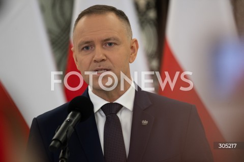  26.02.2026 WARSZAWA<br />POSIEDZENIE SEJMU<br />EXPOSE MINISTRA SPRAW ZAGRANICZNYCH<br />N/Z PREZYDENT KAROL NAWROCKI<br />FOT. MARCIN BANASZKIEWICZ/FOTONEWS  