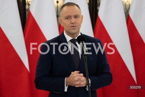 26.02.2026 WARSZAWA<br />POSIEDZENIE SEJMU<br />EXPOSE MINISTRA SPRAW ZAGRANICZNYCH<br />N/Z PREZYDENT KAROL NAWROCKI<br />FOT. MARCIN BANASZKIEWICZ/FOTONEWS  