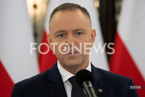  26.02.2026 WARSZAWA<br />POSIEDZENIE SEJMU<br />EXPOSE MINISTRA SPRAW ZAGRANICZNYCH<br />N/Z PREZYDENT KAROL NAWROCKI<br />FOT. MARCIN BANASZKIEWICZ/FOTONEWS  