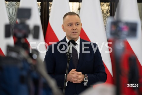  26.02.2026 WARSZAWA<br />POSIEDZENIE SEJMU<br />EXPOSE MINISTRA SPRAW ZAGRANICZNYCH<br />N/Z PREZYDENT KAROL NAWROCKI<br />FOT. MARCIN BANASZKIEWICZ/FOTONEWS  