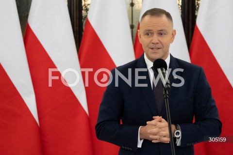  26.02.2026 WARSZAWA<br />POSIEDZENIE SEJMU<br />EXPOSE MINISTRA SPRAW ZAGRANICZNYCH<br />N/Z PREZYDENT KAROL NAWROCKI<br />FOT. MARCIN BANASZKIEWICZ/FOTONEWS  