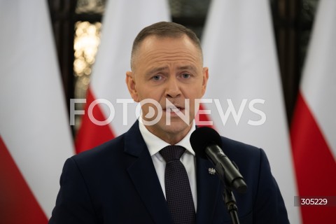  26.02.2026 WARSZAWA<br />POSIEDZENIE SEJMU<br />EXPOSE MINISTRA SPRAW ZAGRANICZNYCH<br />N/Z PREZYDENT KAROL NAWROCKI<br />FOT. MARCIN BANASZKIEWICZ/FOTONEWS  