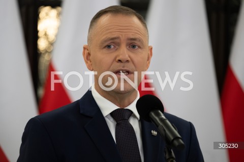  26.02.2026 WARSZAWA<br />POSIEDZENIE SEJMU<br />EXPOSE MINISTRA SPRAW ZAGRANICZNYCH<br />N/Z PREZYDENT KAROL NAWROCKI<br />FOT. MARCIN BANASZKIEWICZ/FOTONEWS  