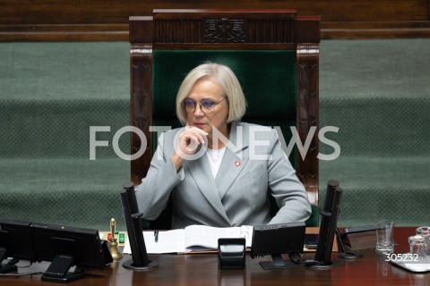  26.02.2026 WARSZAWA<br />POSIEDZENIE SEJMU RP<br />N/Z DOROTA NIEDZIELA<br />FOT. MARCIN BANASZKIEWICZ/FOTONEWS  