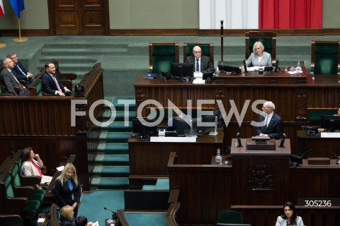  26.02.2026 WARSZAWA<br />POSIEDZENIE SEJMU RP<br />N/Z RADOSLAW SIKORSKI ANTONI MACIEREWICZ<br />FOT. MARCIN BANASZKIEWICZ/FOTONEWS  