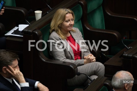  26.02.2026 WARSZAWA<br />POSIEDZENIE SEJMU RP<br />N/Z JOANNA LICHOCKA<br />FOT. MARCIN BANASZKIEWICZ/FOTONEWS  