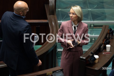  26.02.2026 WARSZAWA<br />POSIEDZENIE SEJMU RP<br />N/Z JAKUB RUTNICKI ANNA SOBOLAK<br />FOT. MARCIN BANASZKIEWICZ/FOTONEWS  