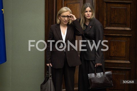  26.02.2026 WARSZAWA<br />POSIEDZENIE SEJMU RP<br />N/Z PAULINA HENNIG KLOSKA ALEKSANDRA GAJEWSKA<br />FOT. MARCIN BANASZKIEWICZ/FOTONEWS  