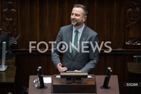  26.02.2026 WARSZAWA<br />POSIEDZENIE SEJMU RP<br />N/Z WLADYSLAW KOSINIAK KAMYSZ<br />FOT. MARCIN BANASZKIEWICZ/FOTONEWS  