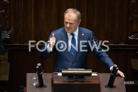 Posiedzenie Sejmu w Warszawie