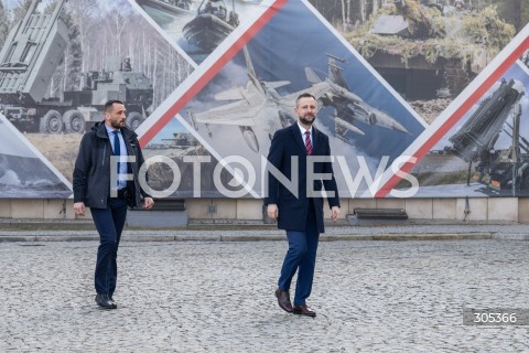  06.03.2026 WARSZAWA<br />SPOTKANIE SZEFA MON Z KOMISARZEM DS. OBRONY I PRZESTRZENI KOSMICZNEJ UE<br />POLISH DEFENCE MINISTER MEETS EU COMMISSIONER FOR DEFENCE AND SPACE<br />N/Z WLADYSLAW KOSINIAK KAMYSZ<br />FOT. MARCIN BANASZKIEWICZ/FOTONEWS  