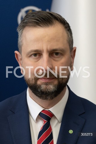  06.03.2026 WARSZAWA<br />SPOTKANIE SZEFA MON Z KOMISARZEM DS. OBRONY I PRZESTRZENI KOSMICZNEJ UE<br />POLISH DEFENCE MINISTER MEETS EU COMMISSIONER FOR DEFENCE AND SPACE<br />N/Z WLADYSLAW KOSINIAK KAMYSZ<br />FOT. MARCIN BANASZKIEWICZ/FOTONEWS  