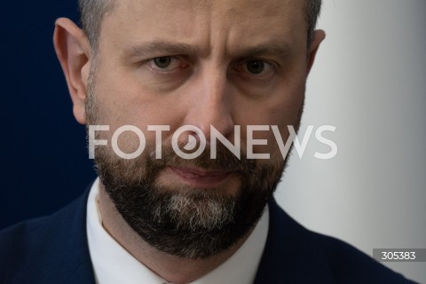  06.03.2026 WARSZAWA<br />SPOTKANIE SZEFA MON Z KOMISARZEM DS. OBRONY I PRZESTRZENI KOSMICZNEJ UE<br />POLISH DEFENCE MINISTER MEETS EU COMMISSIONER FOR DEFENCE AND SPACE<br />N/Z WLADYSLAW KOSINIAK KAMYSZ<br />FOT. MARCIN BANASZKIEWICZ/FOTONEWS  