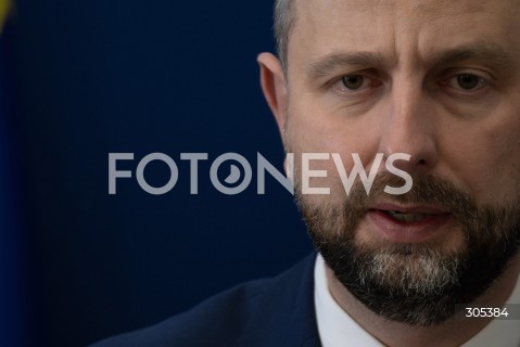  06.03.2026 WARSZAWA<br />SPOTKANIE SZEFA MON Z KOMISARZEM DS. OBRONY I PRZESTRZENI KOSMICZNEJ UE<br />POLISH DEFENCE MINISTER MEETS EU COMMISSIONER FOR DEFENCE AND SPACE<br />N/Z WLADYSLAW KOSINIAK KAMYSZ<br />FOT. MARCIN BANASZKIEWICZ/FOTONEWS  