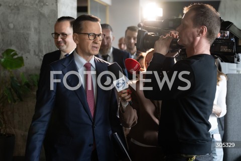  06.03.2026 WARSZAWA<br />KONFERENCJA MATEUSZA MORAWIECKIEGO POWERED BY POLAND<br />N/Z MATEUSZ MORAWIECKI<br />FOT. MARCIN BANASZKIEWICZ/FOTONEWS  