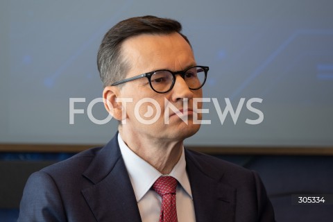  06.03.2026 WARSZAWA<br />KONFERENCJA MATEUSZA MORAWIECKIEGO POWERED BY POLAND<br />N/Z MATEUSZ MORAWIECKI<br />FOT. MARCIN BANASZKIEWICZ/FOTONEWS  