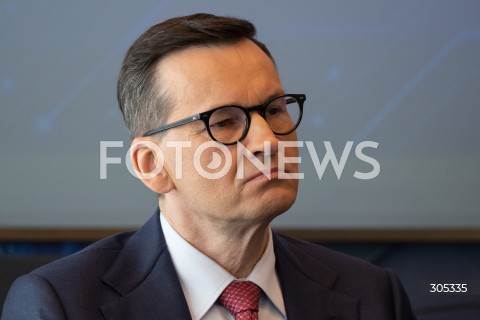  06.03.2026 WARSZAWA<br />KONFERENCJA MATEUSZA MORAWIECKIEGO POWERED BY POLAND<br />N/Z MATEUSZ MORAWIECKI<br />FOT. MARCIN BANASZKIEWICZ/FOTONEWS  