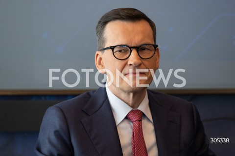  06.03.2026 WARSZAWA<br />KONFERENCJA MATEUSZA MORAWIECKIEGO POWERED BY POLAND<br />N/Z MATEUSZ MORAWIECKI<br />FOT. MARCIN BANASZKIEWICZ/FOTONEWS  