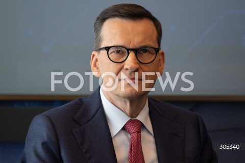  06.03.2026 WARSZAWA<br />KONFERENCJA MATEUSZA MORAWIECKIEGO POWERED BY POLAND<br />N/Z MATEUSZ MORAWIECKI<br />FOT. MARCIN BANASZKIEWICZ/FOTONEWS  