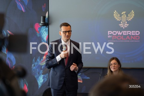  06.03.2026 WARSZAWA<br />KONFERENCJA MATEUSZA MORAWIECKIEGO POWERED BY POLAND<br />N/Z MATEUSZ MORAWIECKI<br />FOT. MARCIN BANASZKIEWICZ/FOTONEWS  