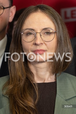  07.03.2026 WARSZAWA<br />KONFERENCJA LEWICY<br />N/Z AGNIESZKA DZIEMIANOWICZ BAK<br />FOT. MARCIN BANASZKIEWICZ/FOTONEWS  
