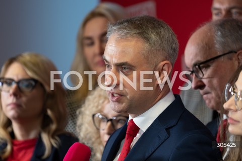  07.03.2026 WARSZAWA<br />KONFERENCJA LEWICY<br />N/Z KRZYSZTOF GAWKOWSKI<br />FOT. MARCIN BANASZKIEWICZ/FOTONEWS  