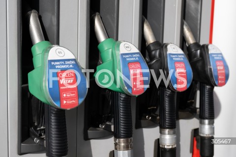  07.03.2026 WARSZAWA<br />STACJE BENZYNOWE<br />DROZEJACE PALIWO<br />N/Z DYSTRYBUTOR PALIWA<br />FOT. MARCIN BANASZKIEWICZ/FOTONEWS  