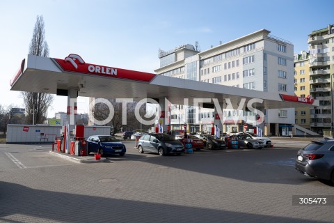  07.03.2026 WARSZAWA<br />STACJE BENZYNOWE<br />DROZEJACE PALIWO<br />N/Z ORLEN<br />FOT. MARCIN BANASZKIEWICZ/FOTONEWS  