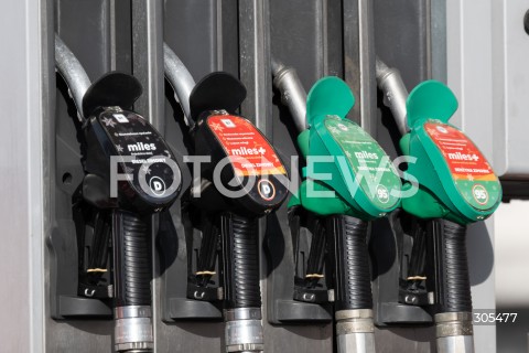  07.03.2026 WARSZAWA<br />STACJE BENZYNOWE<br />DROZEJACE PALIWO<br />N/Z DYSTRYBUTOR PALIWA<br />FOT. MARCIN BANASZKIEWICZ/FOTONEWS  