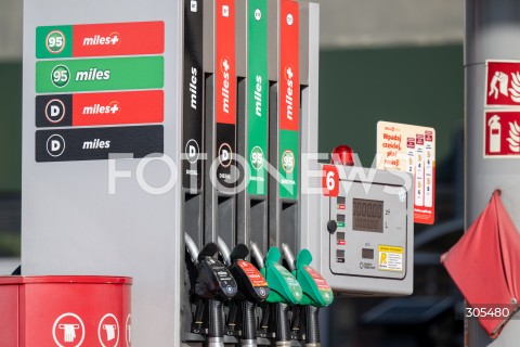  07.03.2026 WARSZAWA<br />STACJE BENZYNOWE<br />DROZEJACE PALIWO<br />N/Z DYSTRYBUTOR PALIWA<br />FOT. MARCIN BANASZKIEWICZ/FOTONEWS  