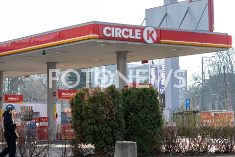  07.03.2026 WARSZAWA<br />STACJE BENZYNOWE<br />DROZEJACE PALIWO<br />N/Z CIRCLE K<br />FOT. MARCIN BANASZKIEWICZ/FOTONEWS  