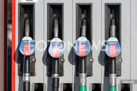  07.03.2026 WARSZAWA<br />STACJE BENZYNOWE<br />DROZEJACE PALIWO<br />N/Z DYSTRYBUTOR PALIWA<br />FOT. MARCIN BANASZKIEWICZ/FOTONEWS  