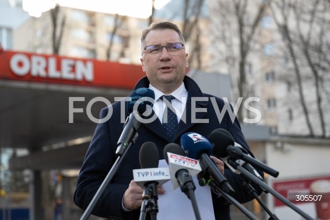  09.03.2026 WARSZAWA<br />KONFERENCJA PRASOWA PRZEMYSLAWA CZARNKA<br />N/Z PRZEMYSLAW CZARNEK<br />FOT. MARCIN BANASZKIEWICZ/FOTONEWS  