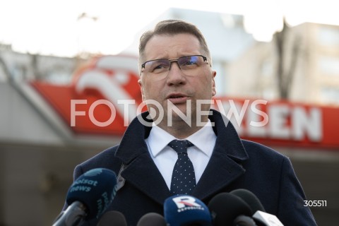 09.03.2026 WARSZAWA<br />KONFERENCJA PRASOWA PRZEMYSLAWA CZARNKA<br />N/Z PRZEMYSLAW CZARNEK<br />FOT. MARCIN BANASZKIEWICZ/FOTONEWS  