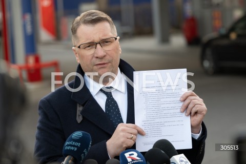  09.03.2026 WARSZAWA<br />KONFERENCJA PRASOWA PRZEMYSLAWA CZARNKA<br />N/Z PRZEMYSLAW CZARNEK<br />FOT. MARCIN BANASZKIEWICZ/FOTONEWS  