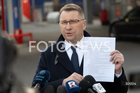  09.03.2026 WARSZAWA<br />KONFERENCJA PRASOWA PRZEMYSLAWA CZARNKA<br />N/Z PRZEMYSLAW CZARNEK<br />FOT. MARCIN BANASZKIEWICZ/FOTONEWS  