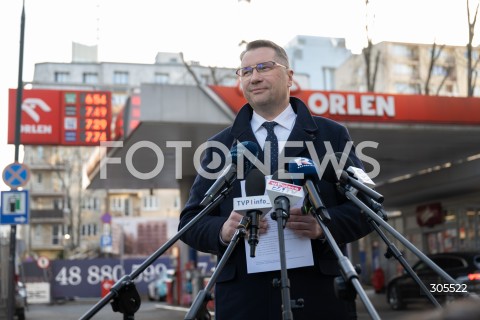  09.03.2026 WARSZAWA<br />KONFERENCJA PRASOWA PRZEMYSLAWA CZARNKA<br />N/Z PRZEMYSLAW CZARNEK<br />FOT. MARCIN BANASZKIEWICZ/FOTONEWS  