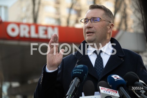  09.03.2026 WARSZAWA<br />KONFERENCJA PRASOWA PRZEMYSLAWA CZARNKA<br />N/Z PRZEMYSLAW CZARNEK<br />FOT. MARCIN BANASZKIEWICZ/FOTONEWS  
