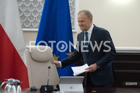  13.03.2026 WARSZAWA<br />NADZWYCZAJNE POSIEDZENIE RADY MINISTROW<br />N/Z PREMIER DONALD TUSK<br /> 
